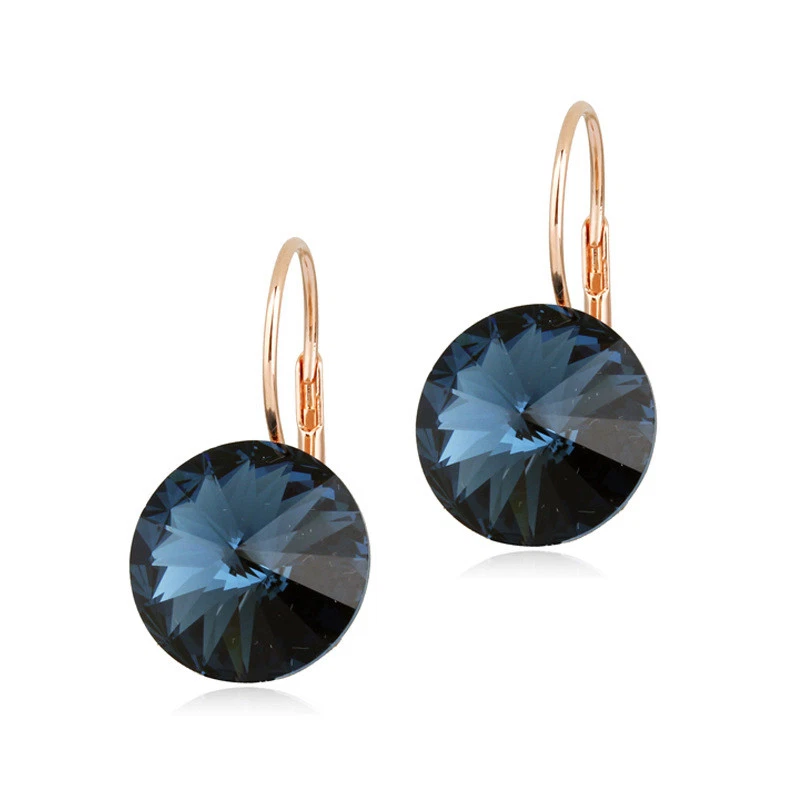 Swarovski mini shop bella earrings blue