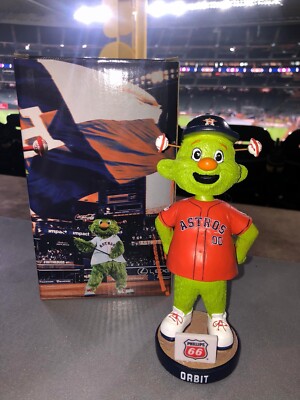 Houston Astros Orbit 2024 Bobblehead SGA Mascot Orange Jersey