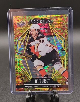 2022-23 Upper Deck Allure Rookies Gold Glitter Bomb /199 Brayden Tracey Rookie 