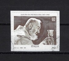 2018 ITALIA REPUBBLICA - 50° Anniversario Morte Padre Pio - tariffa B - usato