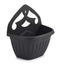 Image of WALL FENCE PLASTIC PLANT FLOWER BASKET POT PLANTER CONTAINER VENETIAN GARDEN BOX