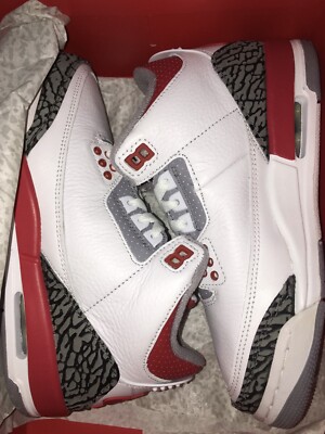 Air Jordan 3 Retro ''Fire Red'' (GS) 4Y 