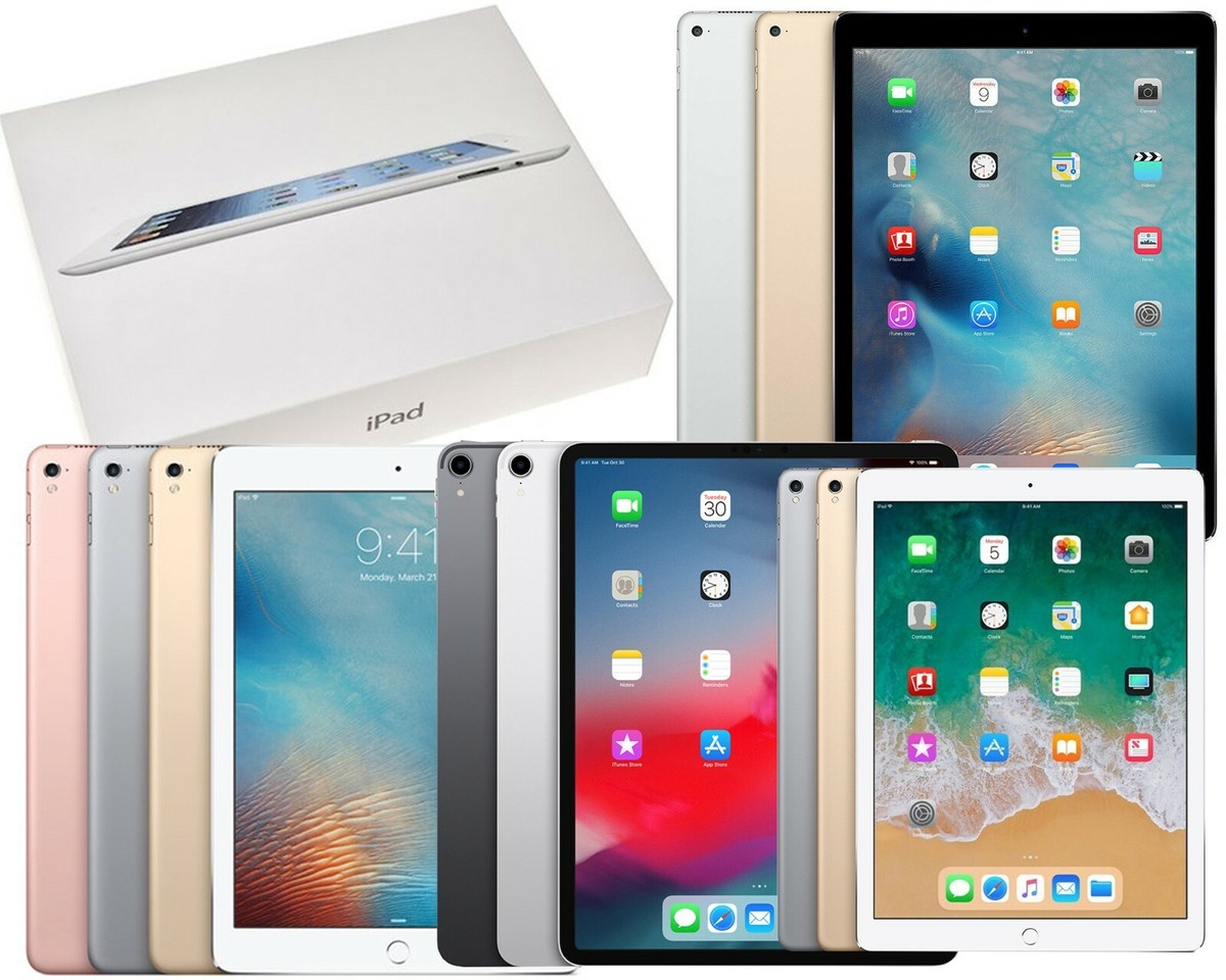 Apple iPad Pro (1st 2nd 3rd Gen) 32GB 64GB 128GB 256GB Wi-Fi Only