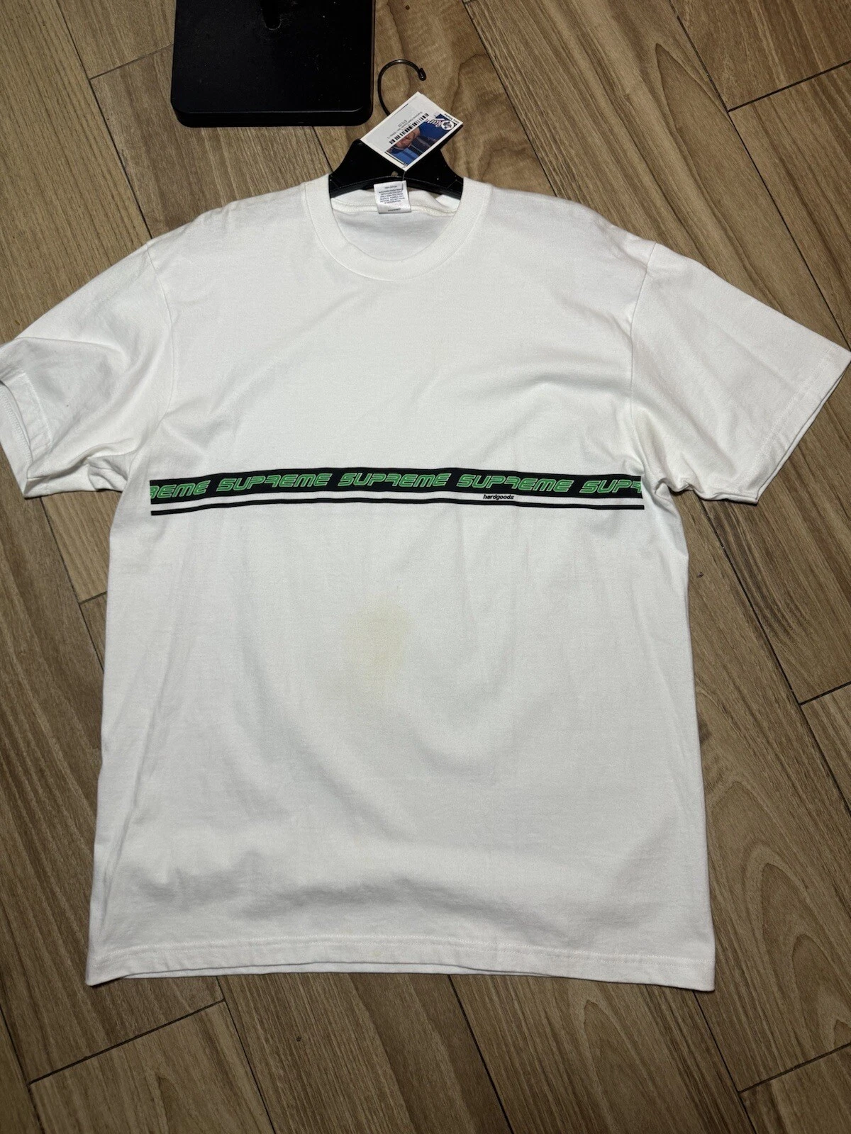 Tee shirt blanc Supreme SS19 Hard Goods taille L