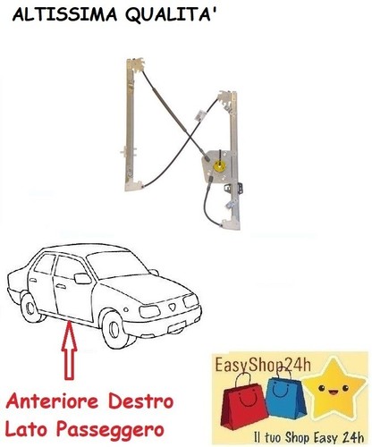 Alzacristalli Posteriore Per Bmw Serie 3 E46 1998-2005 Meccanismo - Foto 11