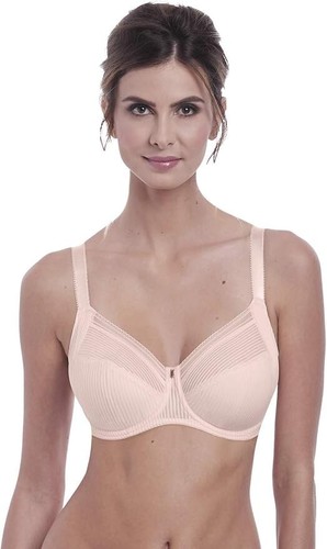 NEW Fantasie 3091 Fusion Underwire Full Cup Side Support Bra US 36H UK 36FF Sand