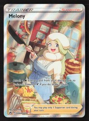 Melony GG64/GG70 Full Art Ultra Rare Holo Crown Zenith