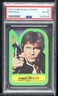 1977 Star Wars Stickers Han Solo #3 PSA 6 1e8j