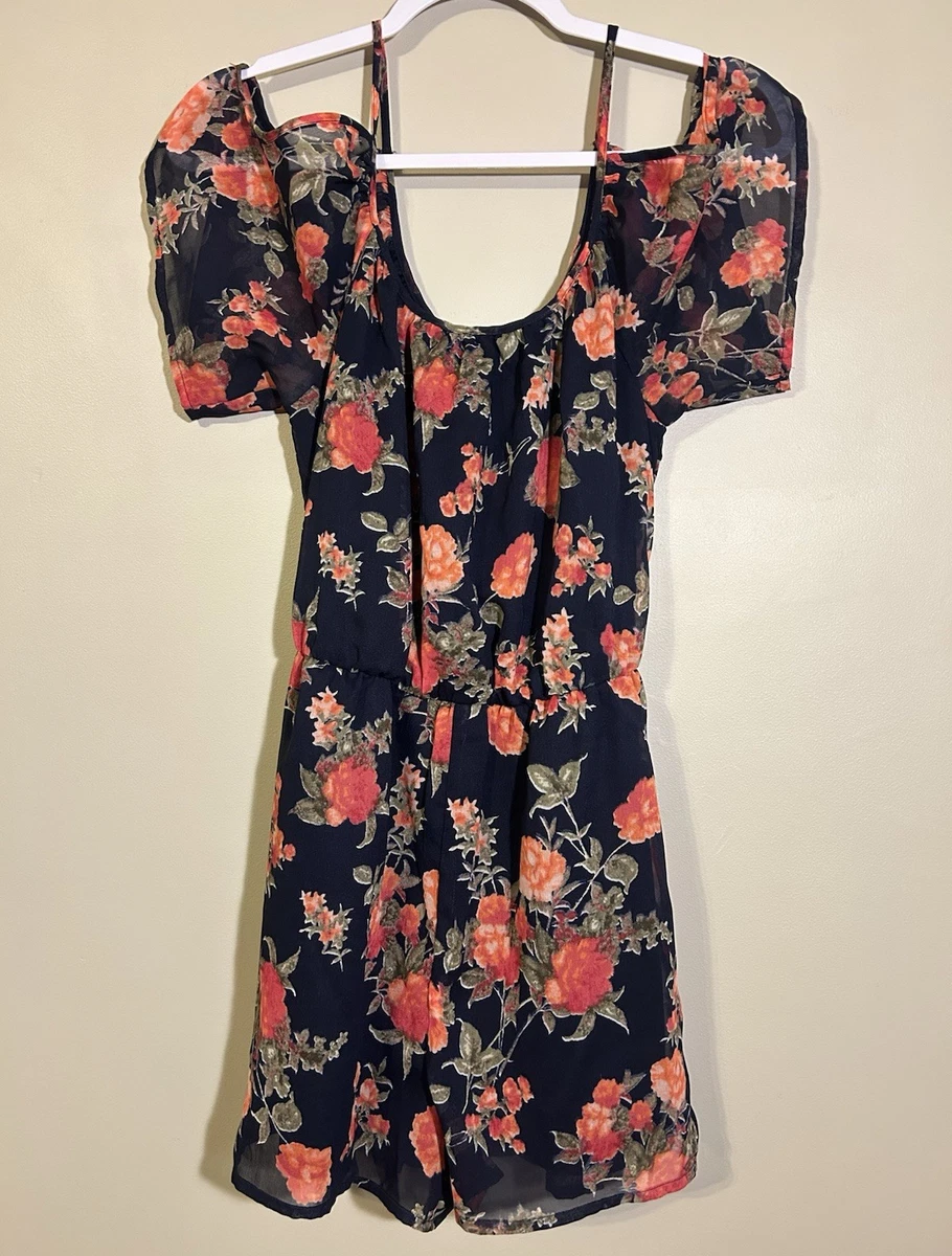 Romper Blue Floral Jumpsuits & Rompers for Women for sale | eBay