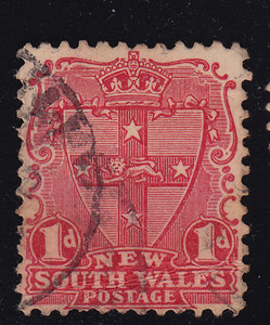 Australia New South Wales #98 used with black cancel