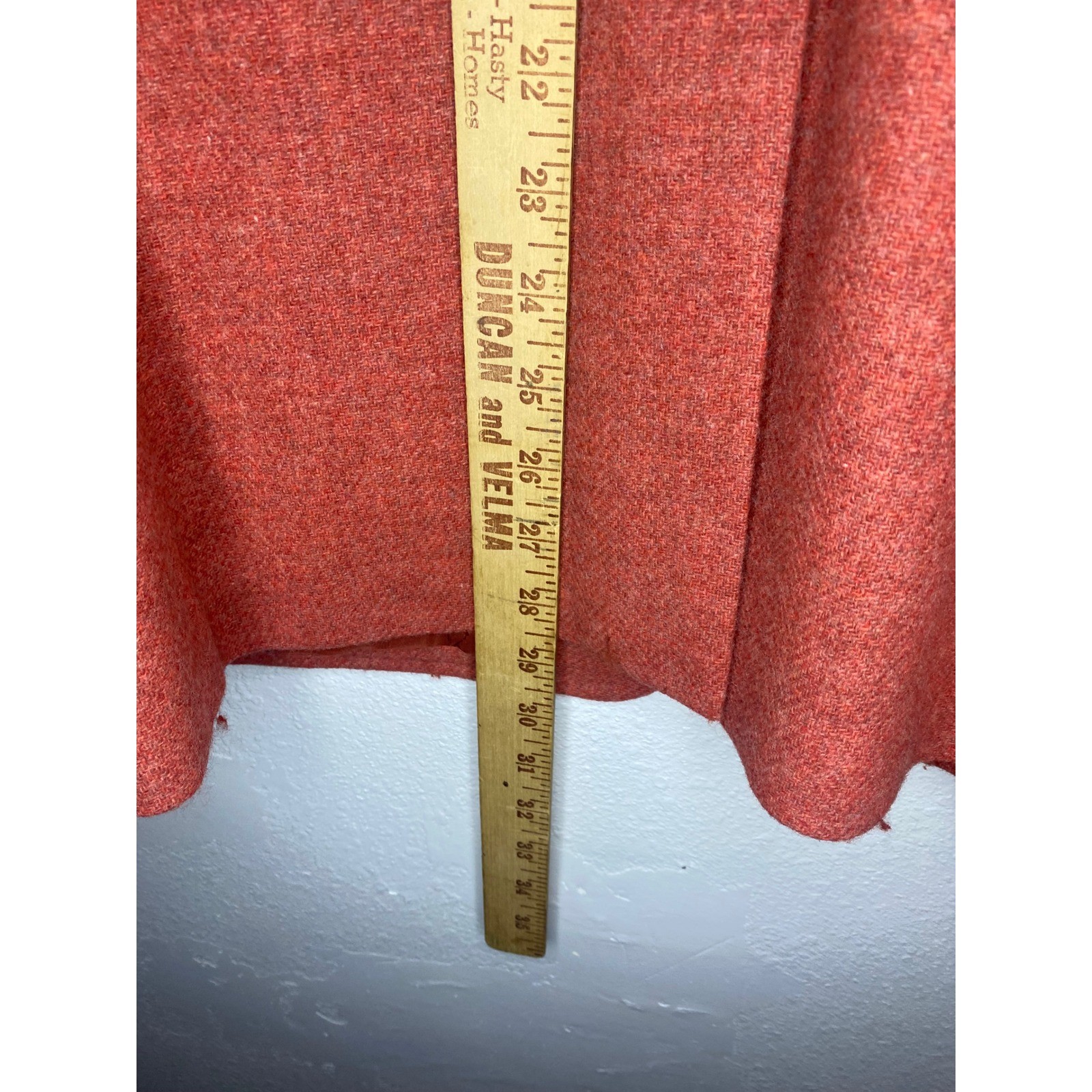 Pendleton Wool Blazer Jacket Womens L Orange Exce… - image 9