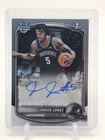 JAMIER JONES 2025-26 BOWMAN CHROME U 1ST AUTOGRAPH AUTO #CPA-JO Q5729