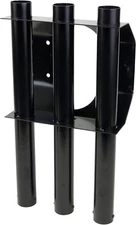 New Clam Polar Trailer Tool Rack, Black