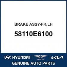 2016-2020 Kia Optima Hybrid Brake Assembly-front Oem New 58110e6100 2016-2020 Kia Optima Hybrid Brake Assembly-front Oem New 58110e6100