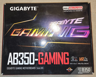 GIGABYTE GA-AB350-Gaming - Win11 Support, latest AM4 CPUs, USB 3.2