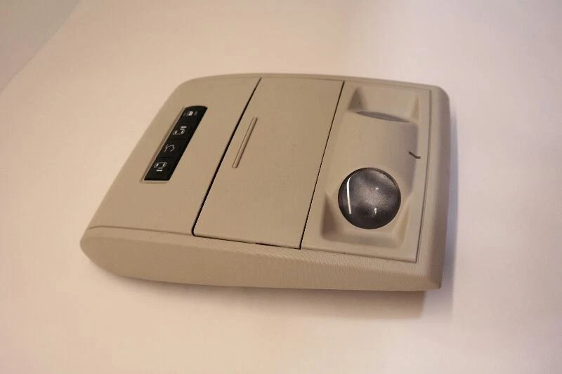 Mini consola Dodge Grand Caravan 11-19 techo delantero sin techo corredizo gris  Foto 3 de 4