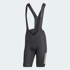 adidas men Essentials 3-Stripes Padded Cycling Bib Shorts