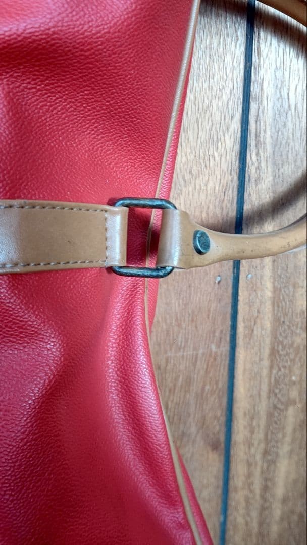 Trussardi Retro Red Women's Club Case Golf Bag Carry Bag Range bag