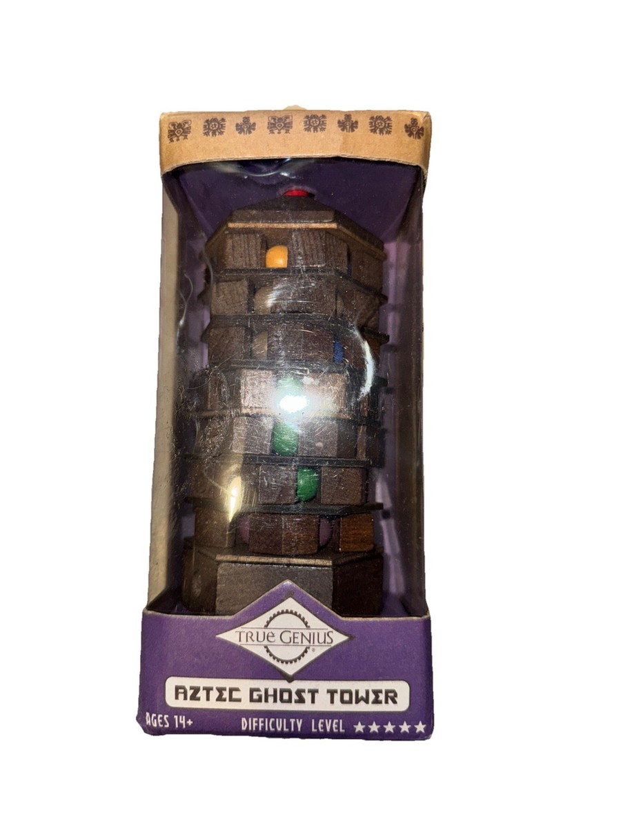 True Genius Aztec Ghost Tower Brainteaser Game Star Difficulty