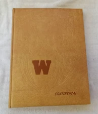 "CONTINENTAL" 1974 WASHINGTON H.S. L.A. CALIF. AN ORIGINAL HIGH SCHOOL YEARBOOK