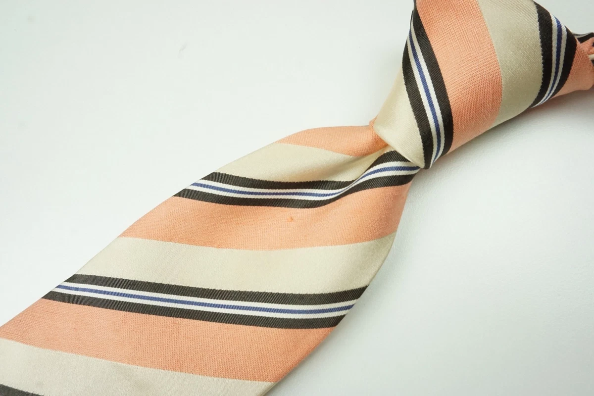 Kiton Silk Blend Striped Ties for Men for sale | eBay