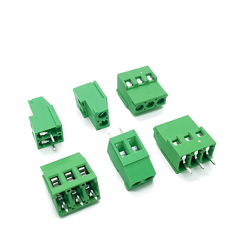 2 Way 3 Way / Pole PCB Terminal Block Connector Screw KF129 Pitch 5 ...