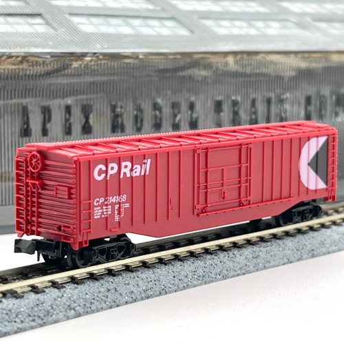 Lima Escala N Canadian Pacific 50 ft Soporte Exterior Enchufe Puerta Boxcar CP Rail 214168 | Zustand: Used