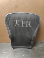 GENUINE OEM Herman Miller Aeron Seat Back Size C Large Black Custom XPR Letters