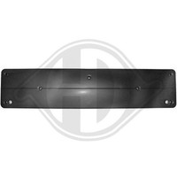 1X Kennzeichenhalter Diederichs 1615054 FüR Mercedes Benz Vorne