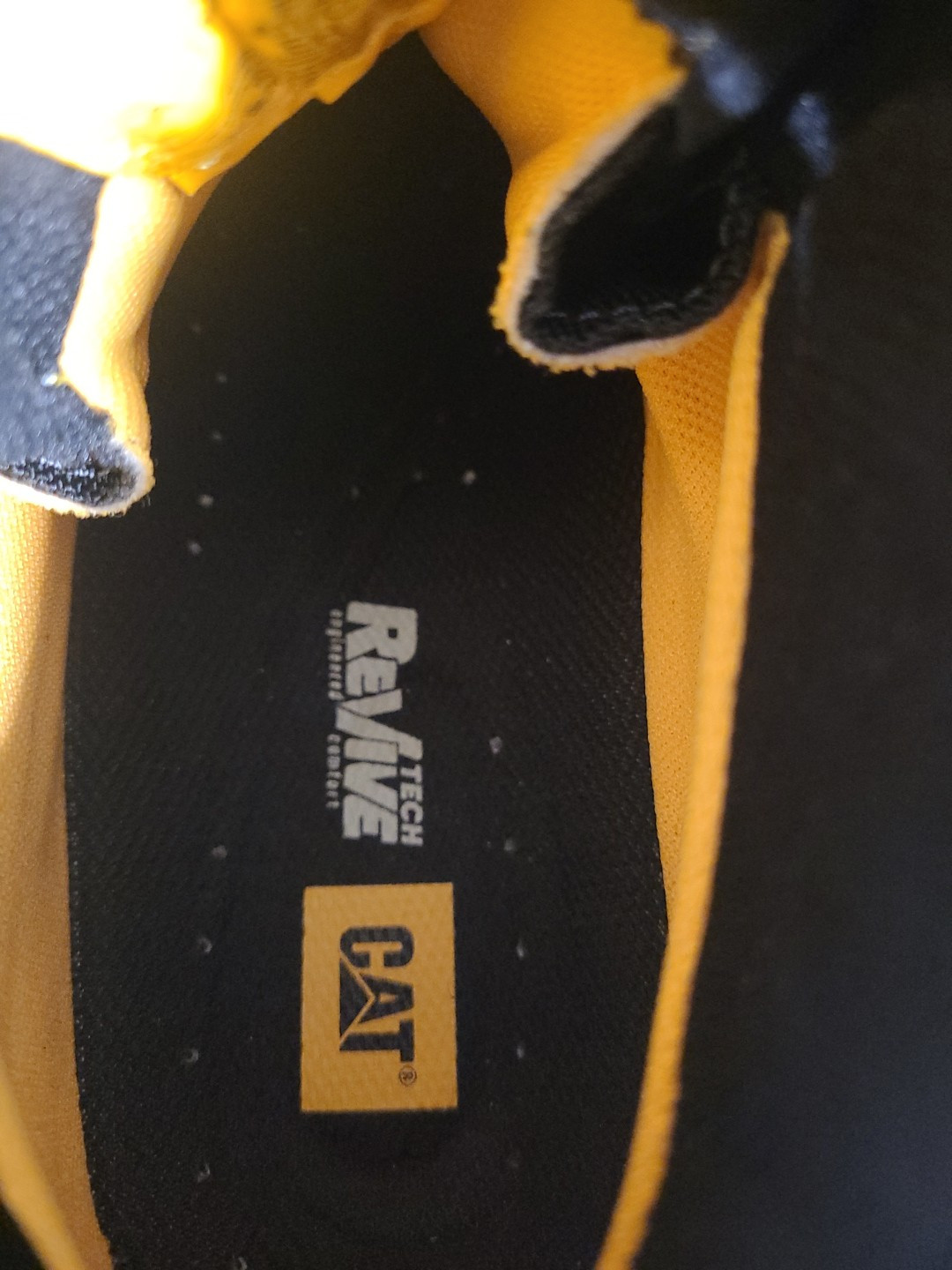 Caterpillar P90936 Men Threshold Waterproof Steel Toe Work Boot Size 12 Wide image 7