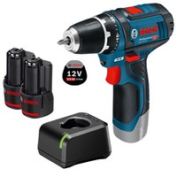 Bosch Akku-Bohrschrauber Gsr 12V-15 / 2X 2,0Ah Akkus Inkl LadegeräT - 060186810C