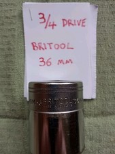 Socket 36 mm Britool 3/4 Drive Excellent Condition Lightly Used