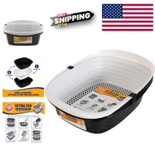 Large Sifting Cat Litter Box by Arm and Hammer with Microban for Odor Reduction