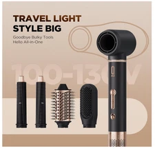 O.H.B 5 in 1 Air Wrap Hair Styler High-Speed Hair Dryer Brush, NEW IN BOX