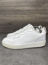 Nike Court Borough Low 2 Sneakers Kids Size 6 White Shoes BQ5448-100