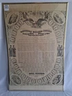 1863/65 Army & Navy officers POWs at Libby Prison Richmond,VA Lithograph
