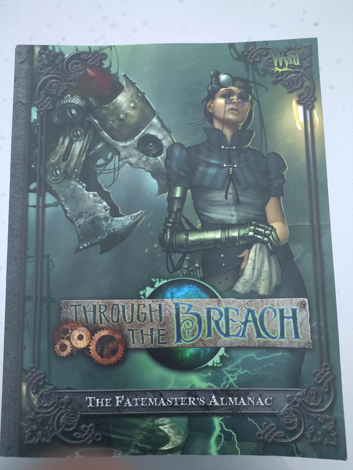 THE FATEMASTER'S ALMANAC Through The Breach:  Wyrd Miniatures Malifaux TTRPG