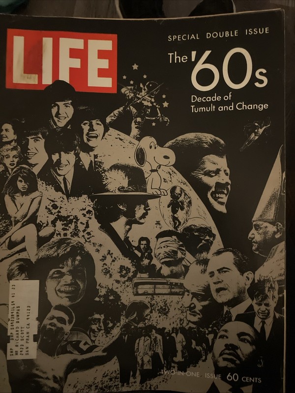 Life Magazine 1969 the 60s Decade of Tumult and Change Special Double Issue