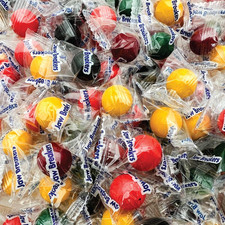 Jaw Breakers - 2 Pound Bulk Pack About 170 Count - Assorted Fruit Hard Candy -