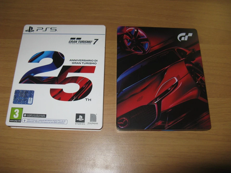 GRAN TURISMO 7 25TH ANNIVERSARIO ITA COMPLETO PLAYSTATION 5 PS5, foto 1 di 5