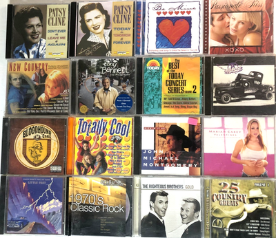 CD's Pick Choose your own-Lot #26Z-Country, Rock, Rap, R&B and