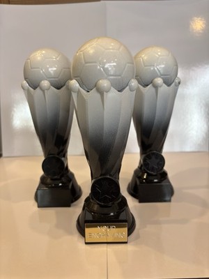 Kader x16 Fußball Pokale 19 cm groß KOSTENLOSE GRAVUR und Logo
