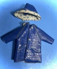 Vintage Barbie Tutti Little Sister Outfit Puddle Jumpers #3601 Blue Raincoat