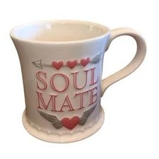 Russ "Soul Mate" Ceramic Mug 3.5" Dishwasher & Microwave Safe Valentines Gift