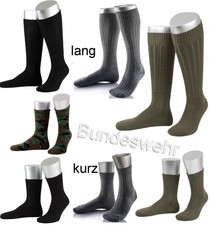 Original Bundeswehr Socken Plüschsohle kurz BW Strümpfe lang Winter Merinowolle
