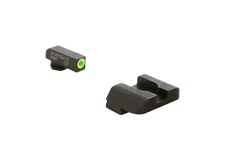 Ameriglo Protector Sight Set LumiGreen Front Black Rear For Glock 42, 43 -GL-705