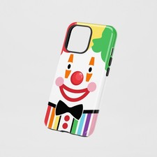 Funny Clown Phone Case Circus Clown Hard Cover All Models