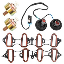 Dual Knock Sensors with Wiring Harness and Intake Manifold Gasket Kit  for Chev