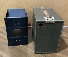 Kodak Brown Box Brownie 2A Model C Camera 1920  s