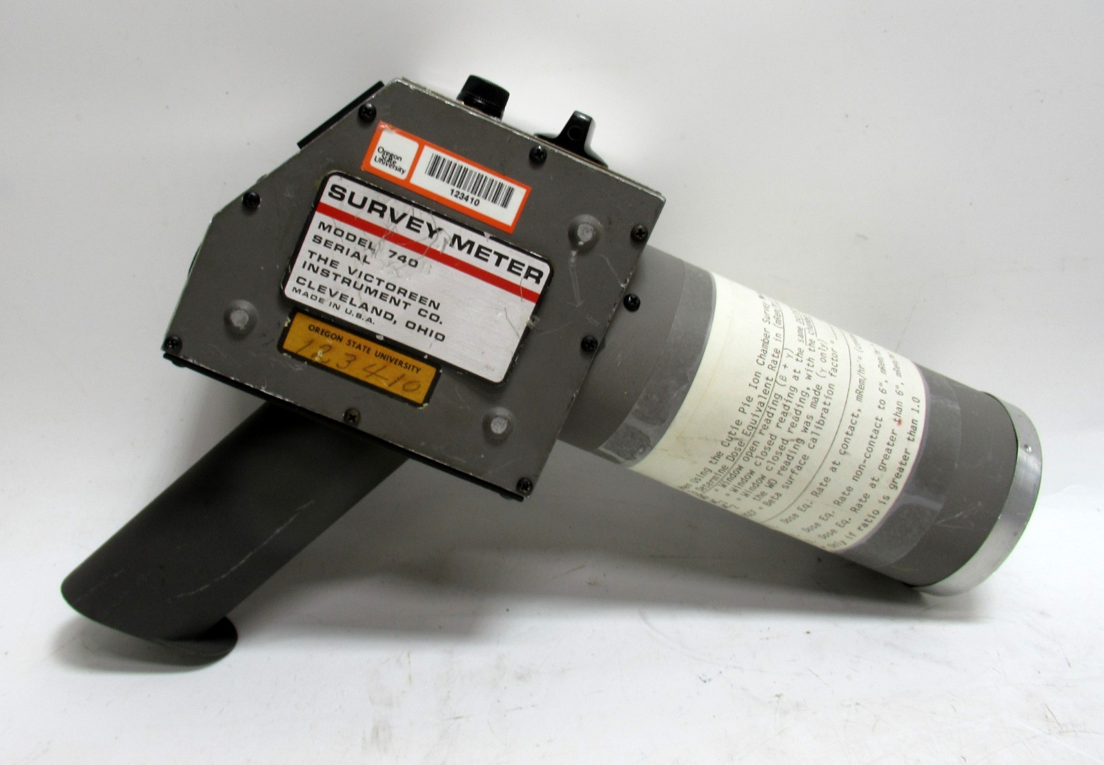 Victoreen Cutie Pie 740 Vintage Radiation Meter